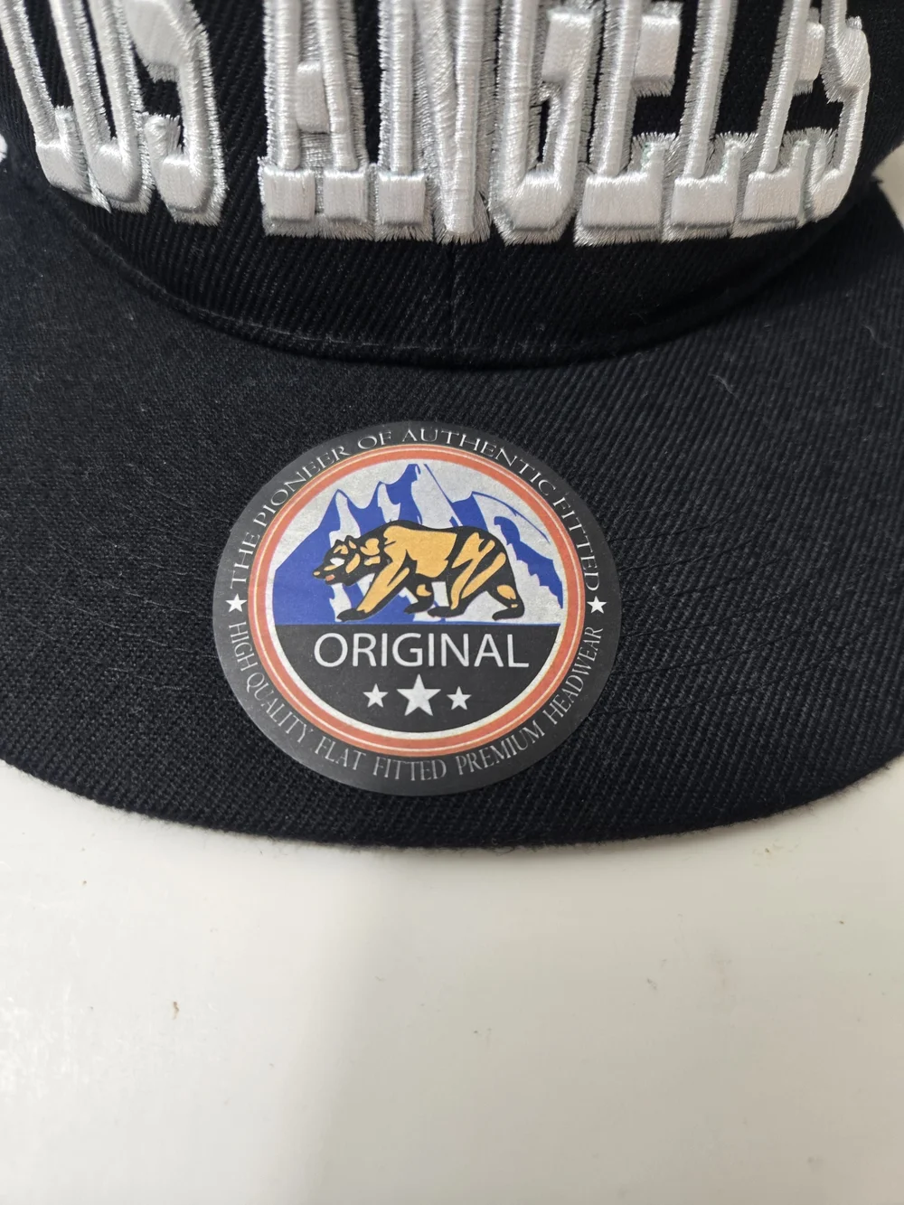 California Los Angeles Black Snapback Hat